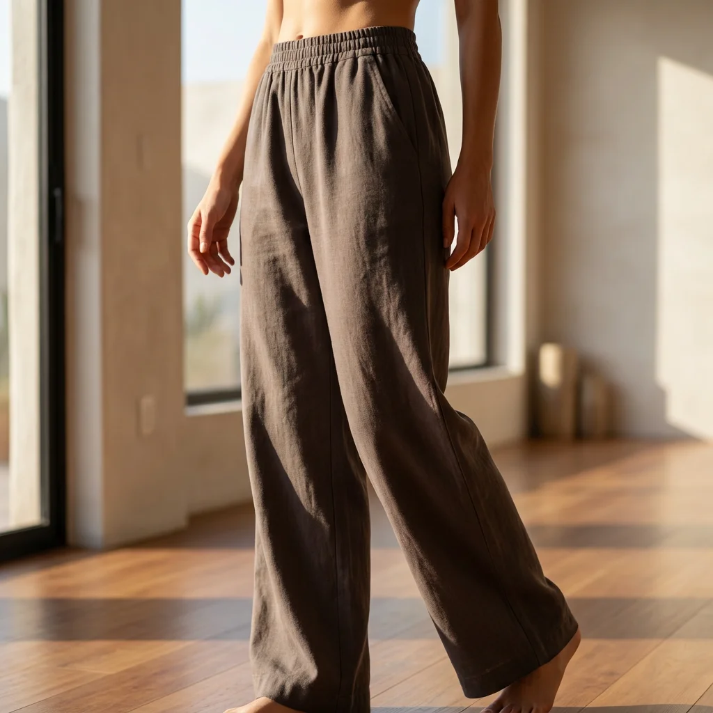 Pantalón Relaxed de Algodón Orgánico