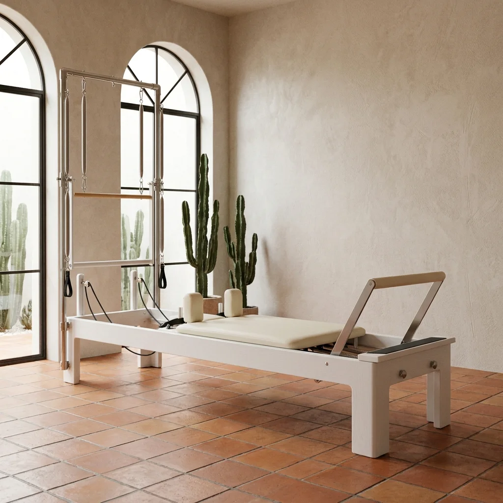 Reformer Blanco con Media Torre