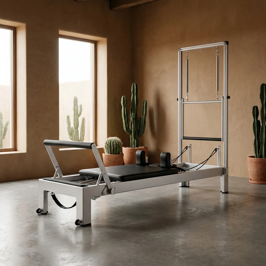 Reformer de Aluminio con Torre y Barra Fija