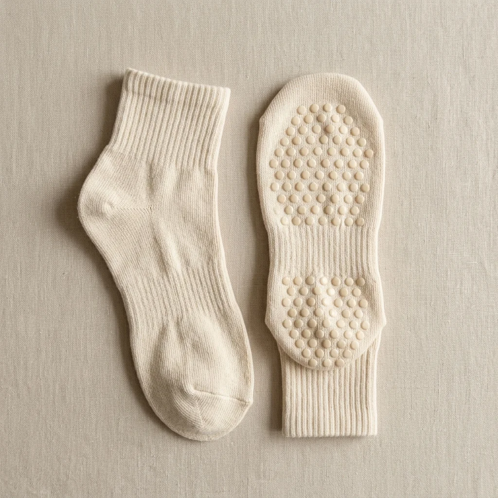 Calcetines Antideslizantes de Algodón Orgánico
